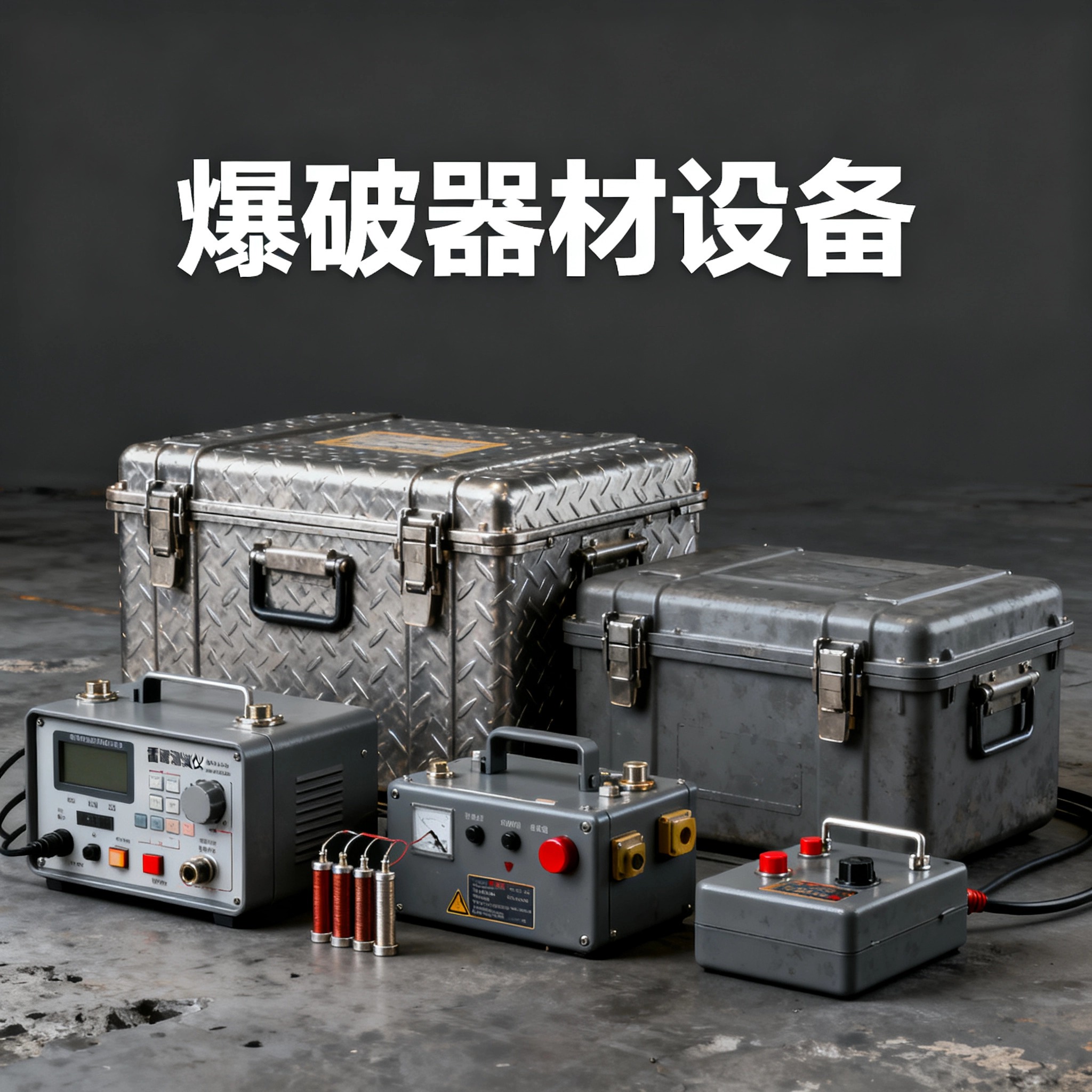 江边乡爆破工程师的“兵器库”：常用器材一册通